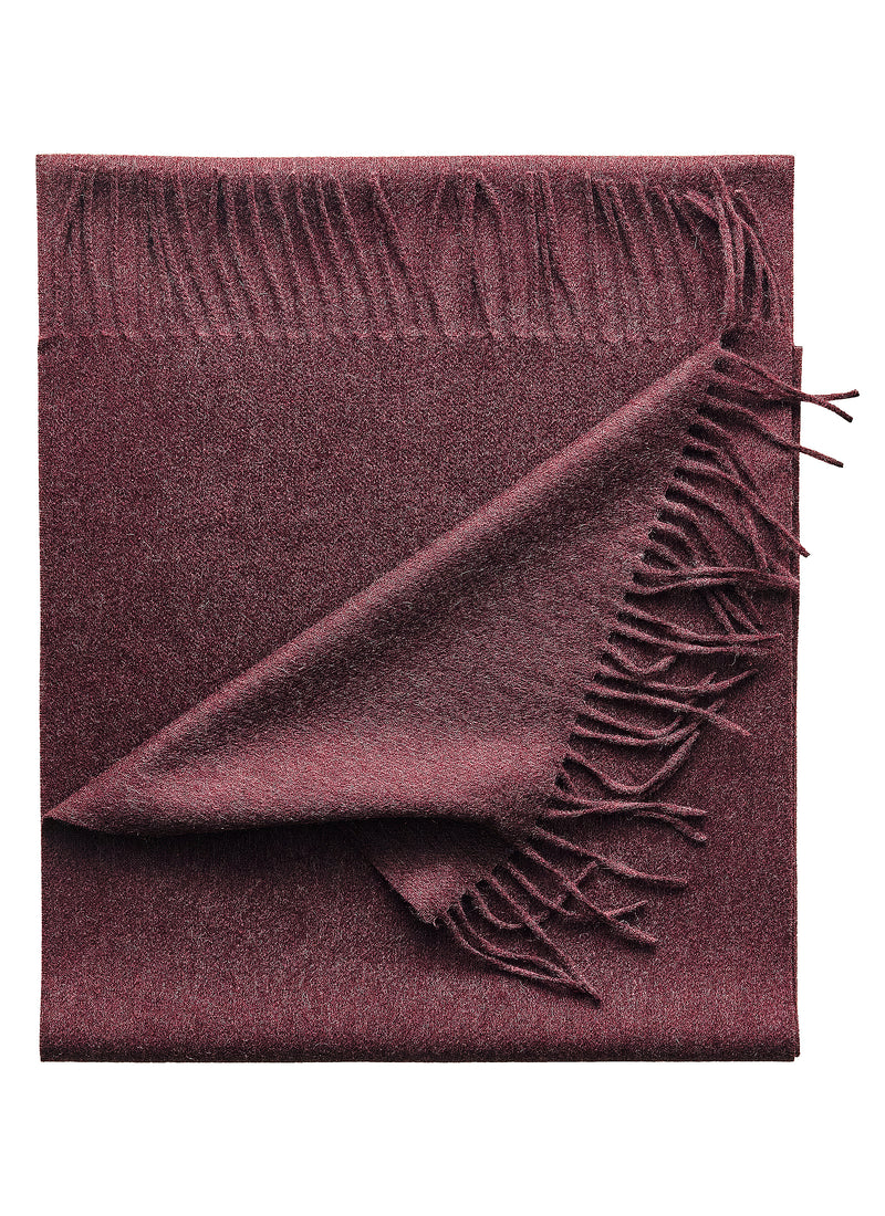 Cashmere Scarf - Bordeaux - Brunati Como®