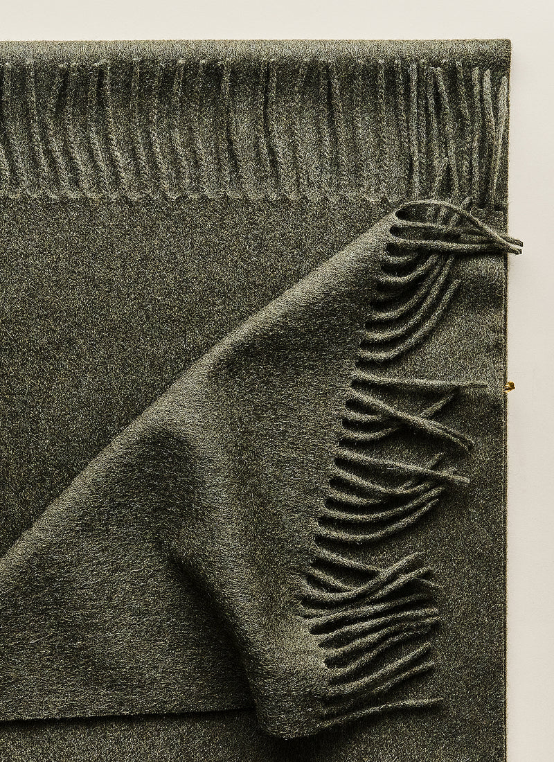 Cashmere Scarf - Forest Green - Brunati Como®