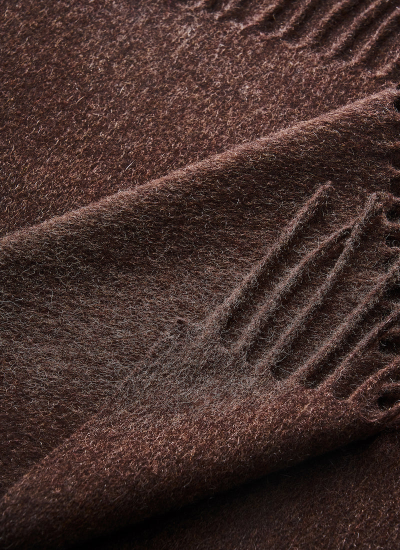 Cashmere Scarf - Brown - Brunati Como®