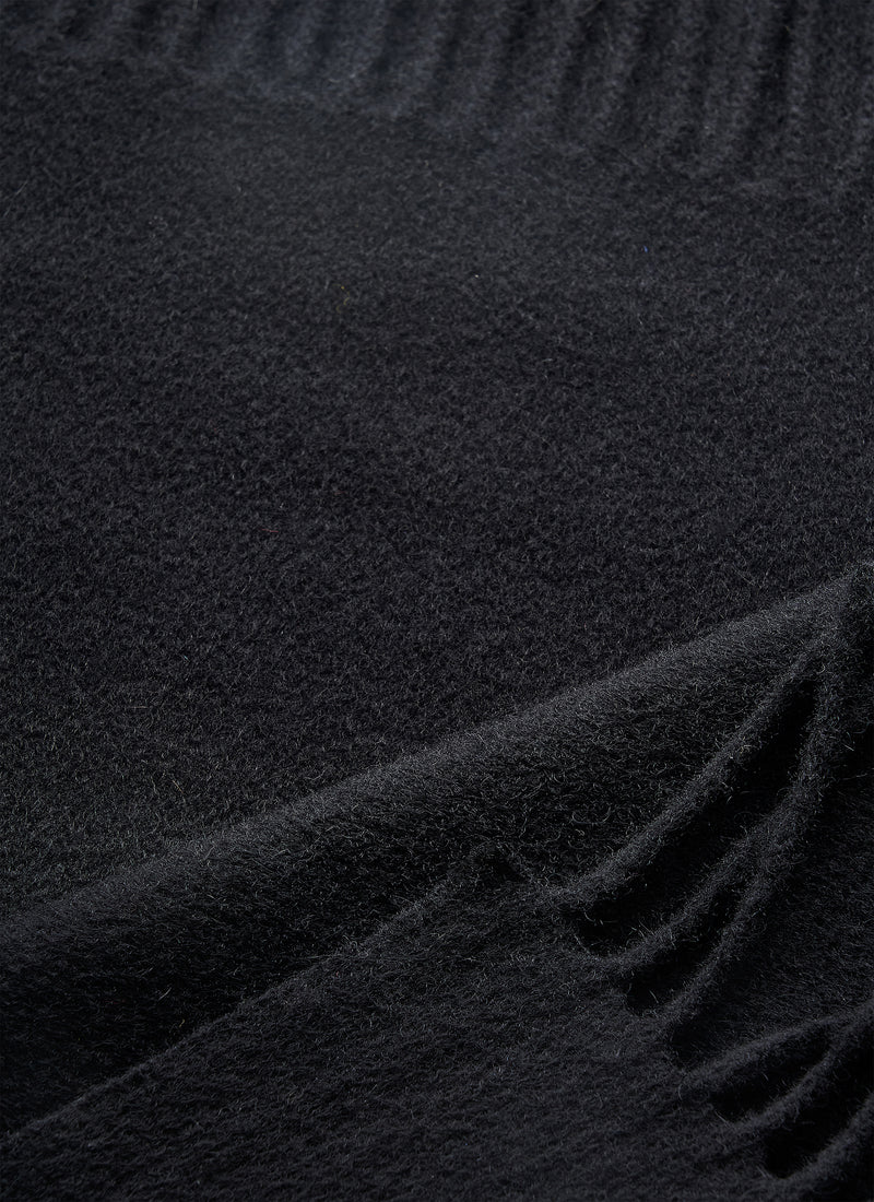 Cashmere Scarf - Black - Brunati Como®