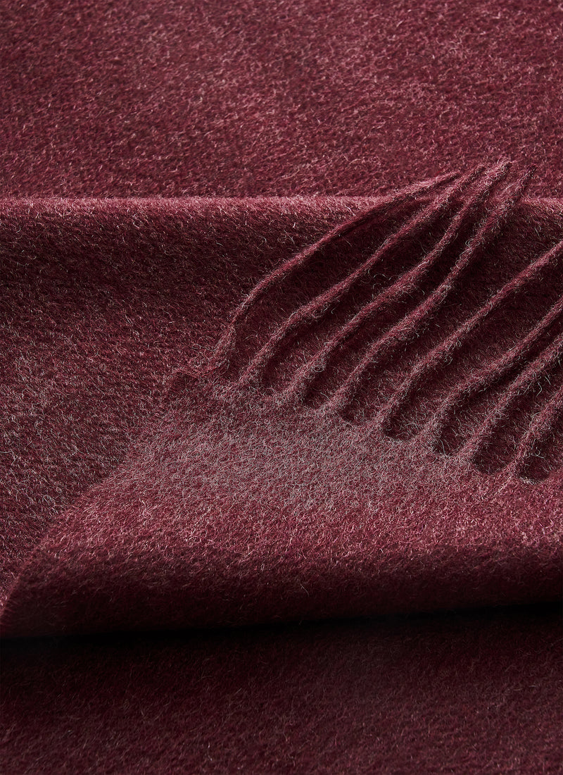 Cashmere Scarf - Bordeaux - Brunati Como®