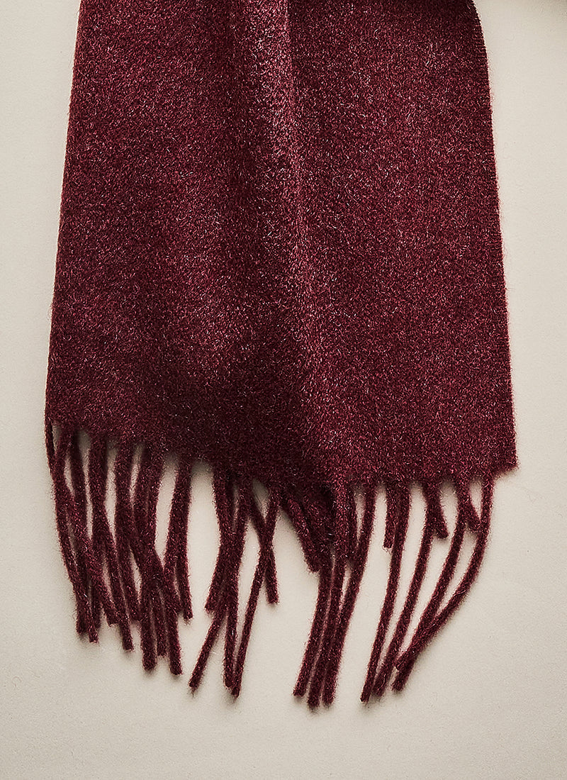Cashmere Scarf - Bordeaux - Brunati Como®