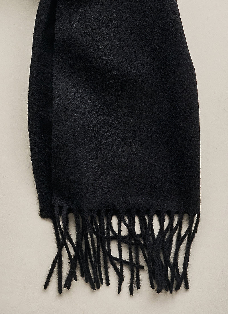 Cashmere Scarf - Black - Brunati Como®