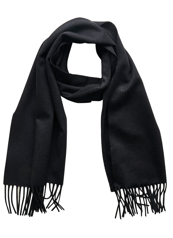 Cashmere Scarf - Black - Brunati Como®