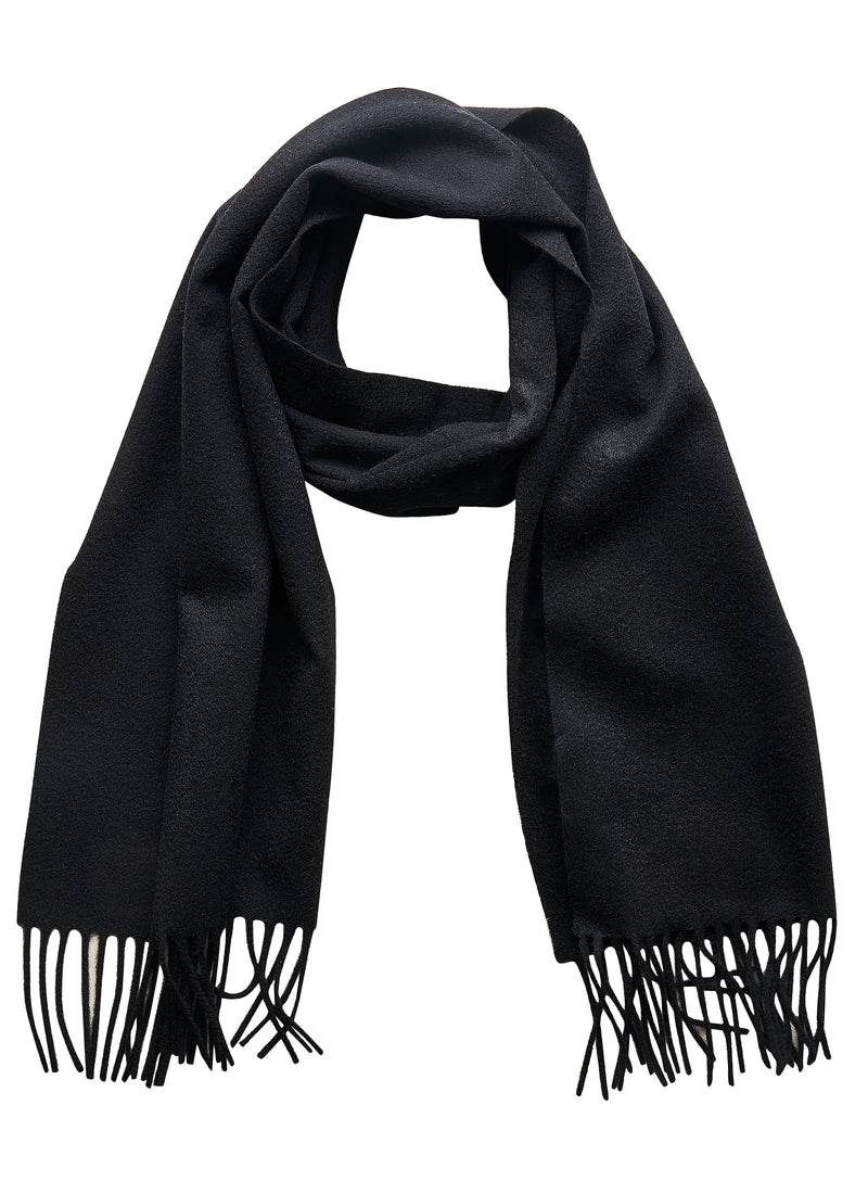 Cashmere Scarf - Black - Brunati Como®