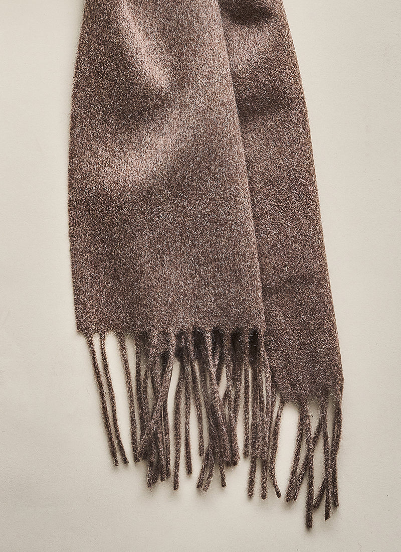 Cashmere Scarf - Taupe - Brunati Como®