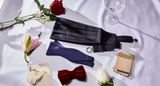 Pre-Tied Velvet Bow Tie – Burgundy