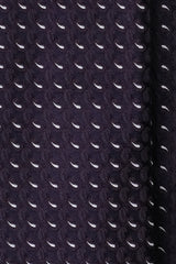 Paisley Silk Jacquard Tie – Purple / White - Brunati Como®