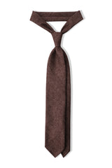 Colombo Cashmere Tie - Brown