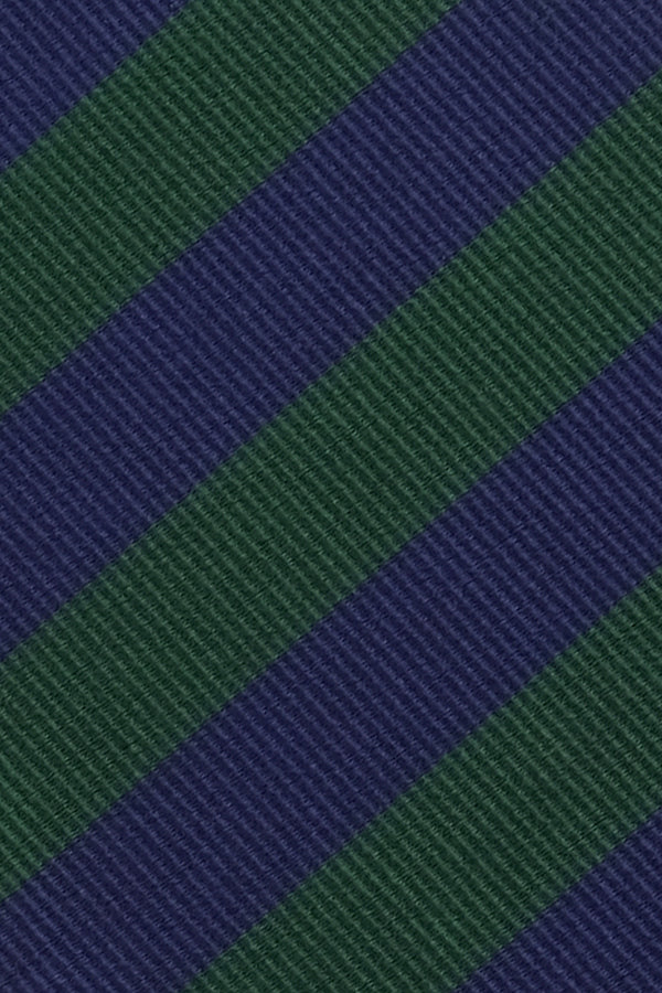 Repp Silk - Navy / Forest - Brunati Como®