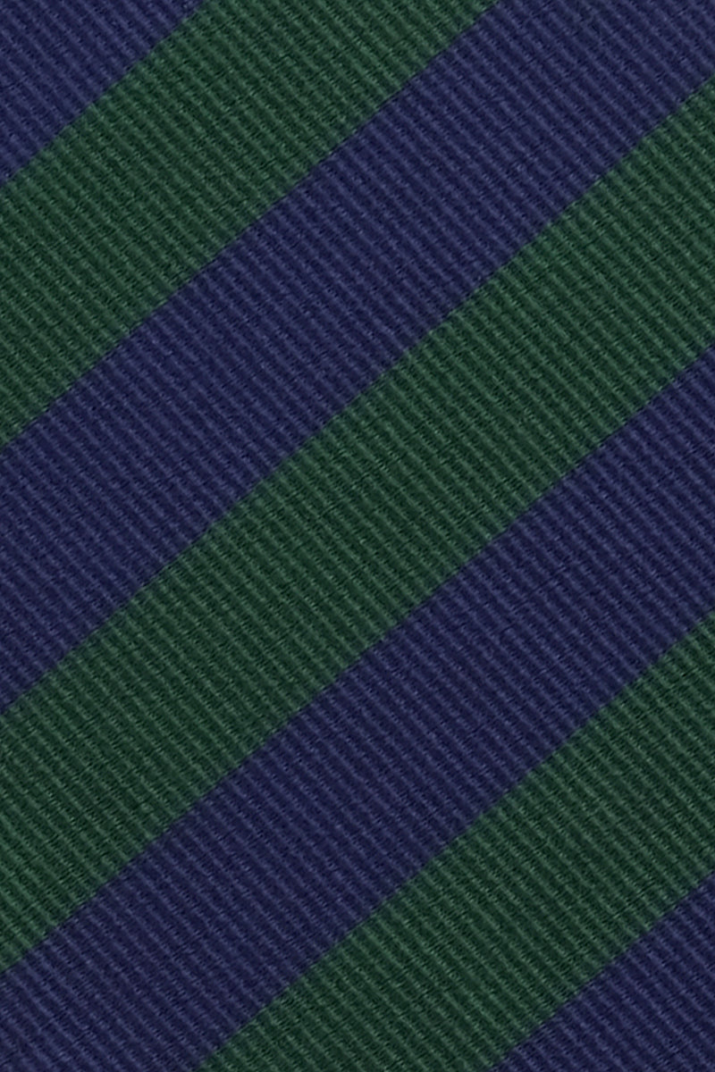 Repp Silk - Navy / Forest - Brunati Como®