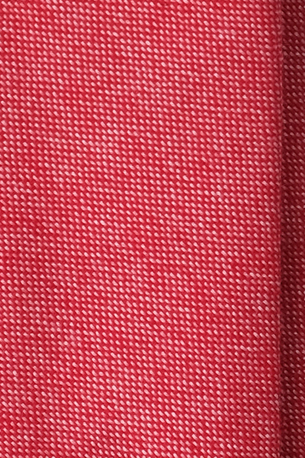 3-FOLD UNLINED Cashmere Tie - Red - Brunati Como®