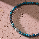 Sea Sediment Jasper Sterling Silver Bracelet styled in a refined Brunati Como setting