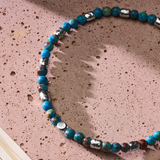 Sea Sediment Jasper Sterling Silver Nugget Bracelet styled in a refined Brunati Como setting