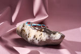 Brunati Como sterling silver Pebble Bracelet styled in an elegant still life