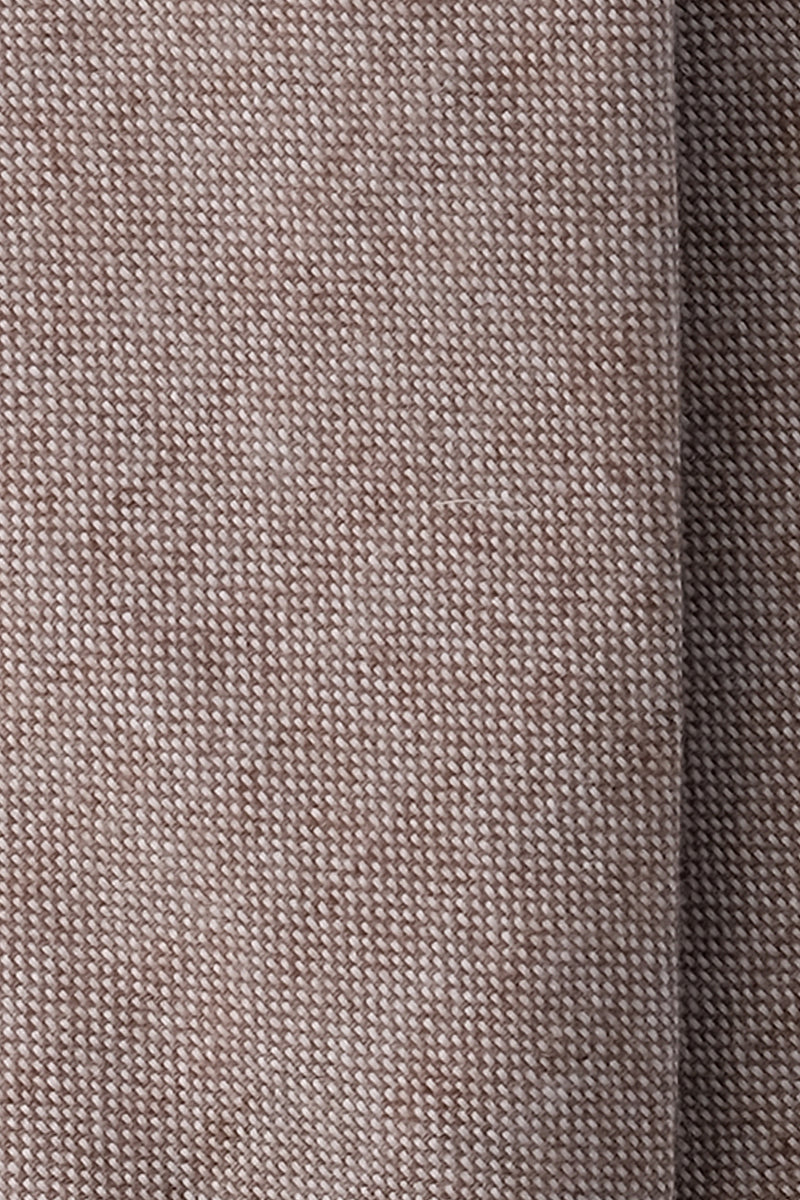 3-FOLD UNLINED Cashmere Tie - Sand - Brunati Como