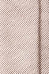 3- Fold Untipped Houndstooth 40oz Silk Tie - Taupe Beige - Brunati Como®