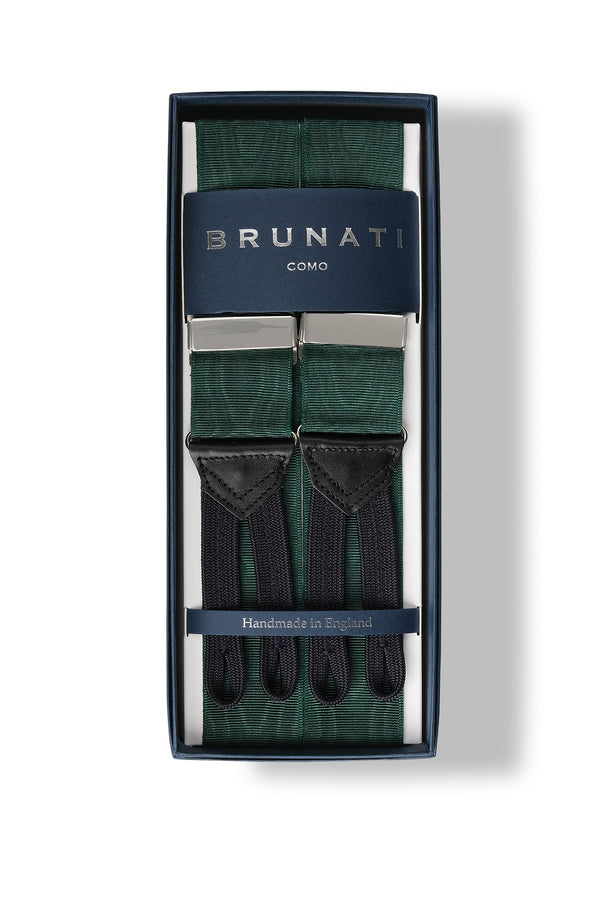 Moiré Rigid Braces - Forest - Brunati Como