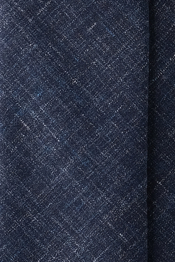 Linen Cashmere Wool - Navy Melange - Brunati Como