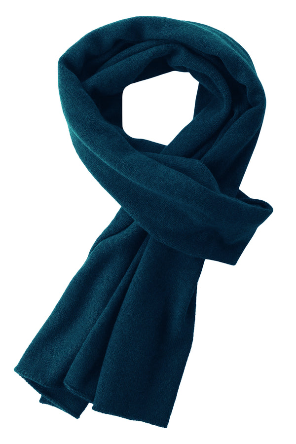 Natural Cashmere Scarf - Dark Green - Brunati Como