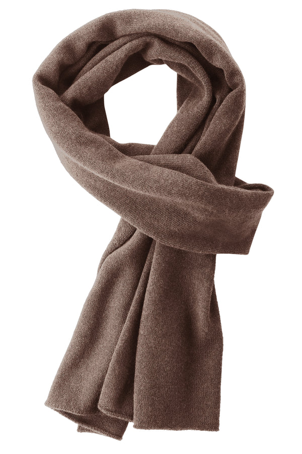 Natural Cashmere Scarf - Beige - Brunati Como