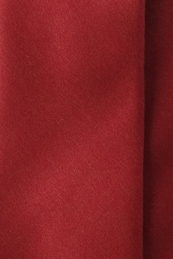 Double Face Vitale Barberis Canonico Cashmere Tie - Red - Brunati Como