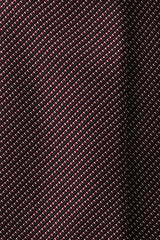 3-fold Striped Silk Jacquard Tie - Burgundy / Navy - Brunati Como