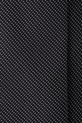 3-fold Striped Silk Jacquard Tie - Dark Navy - Brunati Como