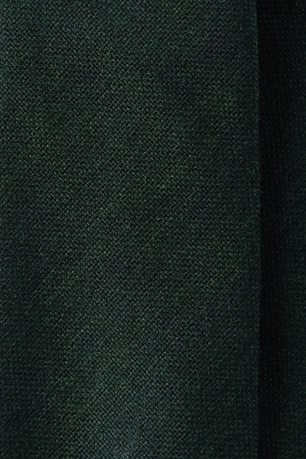 3-FOLD UNLINED Cashmere Tie - Forest - Brunati Como