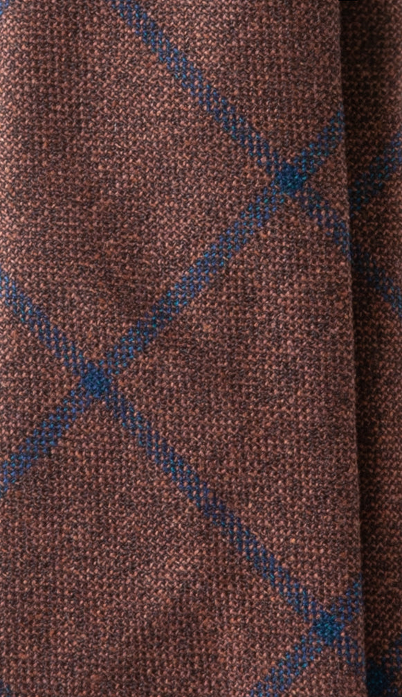 Vitale Barberis Canonico Wool / Brown Navy - Brunati Como