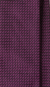 Plain Silk Grenadine Garza Grossa Tie  Purple | Brunati Como