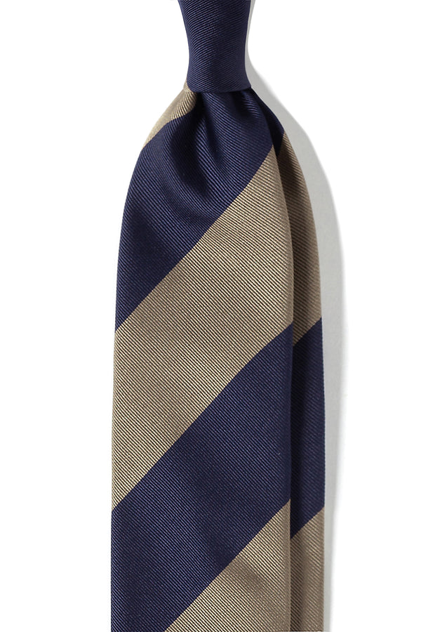 Louis Vuitton Navy Blue Petit Damier Pattern Jacquard Silk Tie